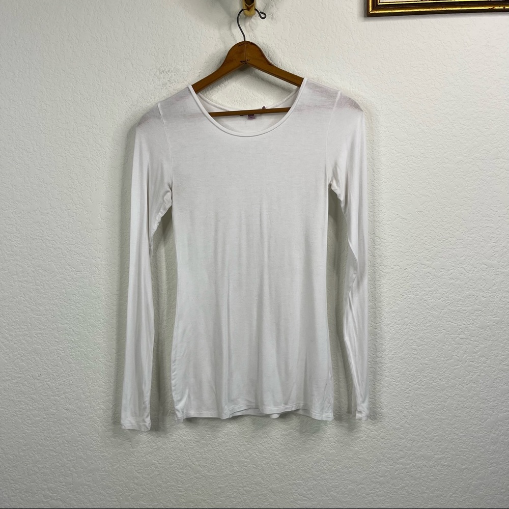 Calypso St Barth's Long Sleeve Scoop Neck Tee